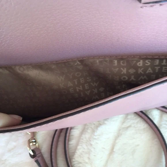 Kate spade mauve pink leather satchel - Picture 4 of 16